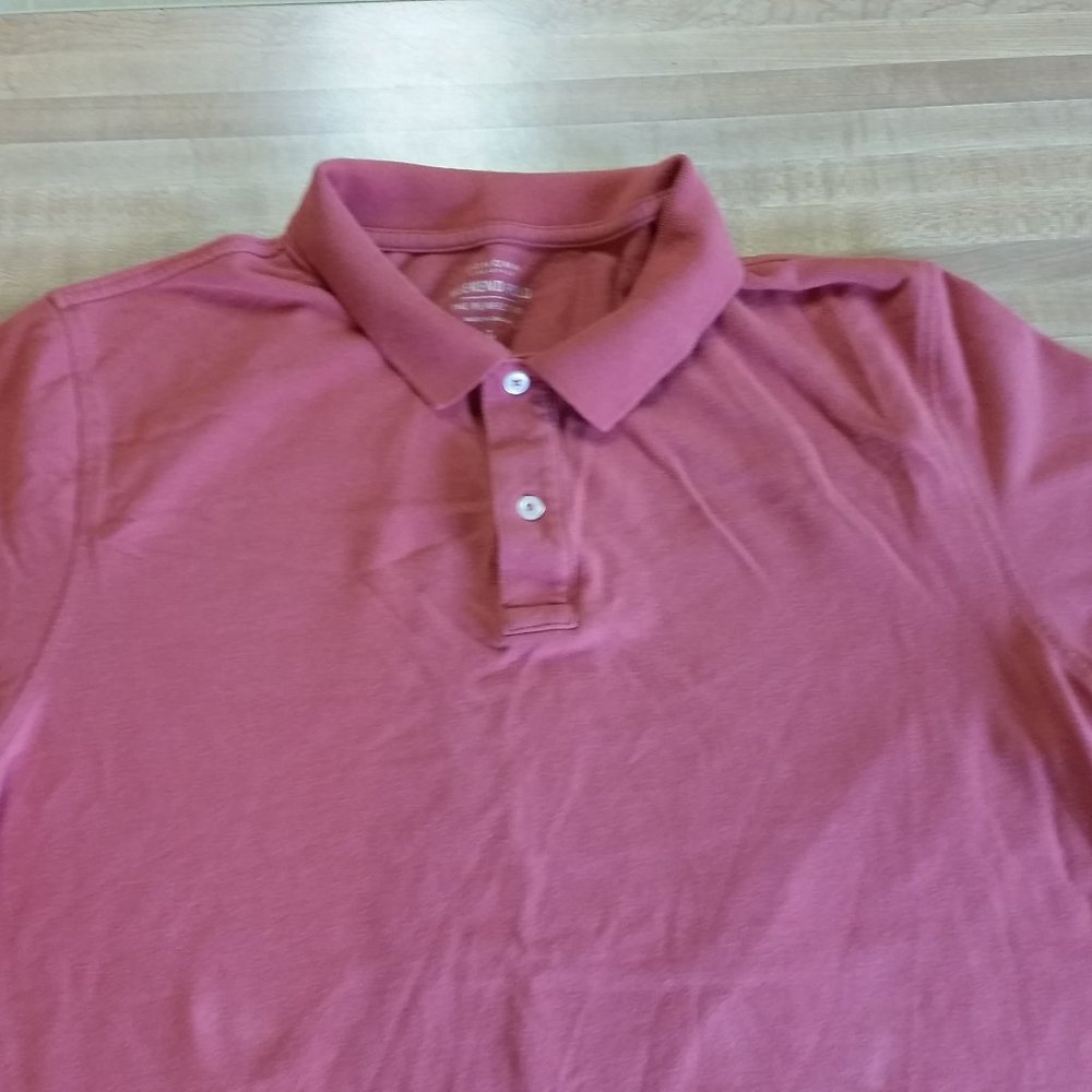 Sonoma Pink Polo Short-Sleeved Shirt - Size Large